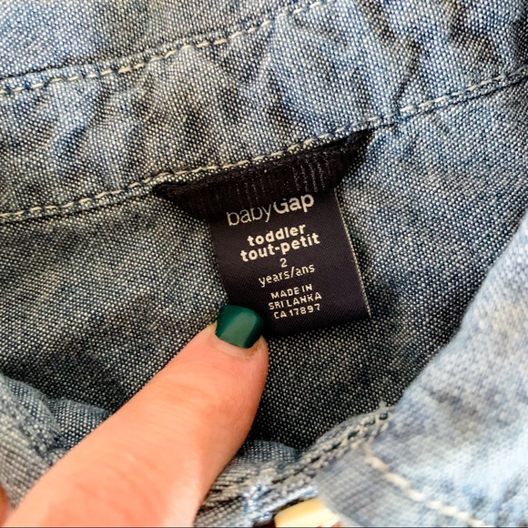 Baby Gap • Chambray Button Down Shirt - Picture 5 of 6